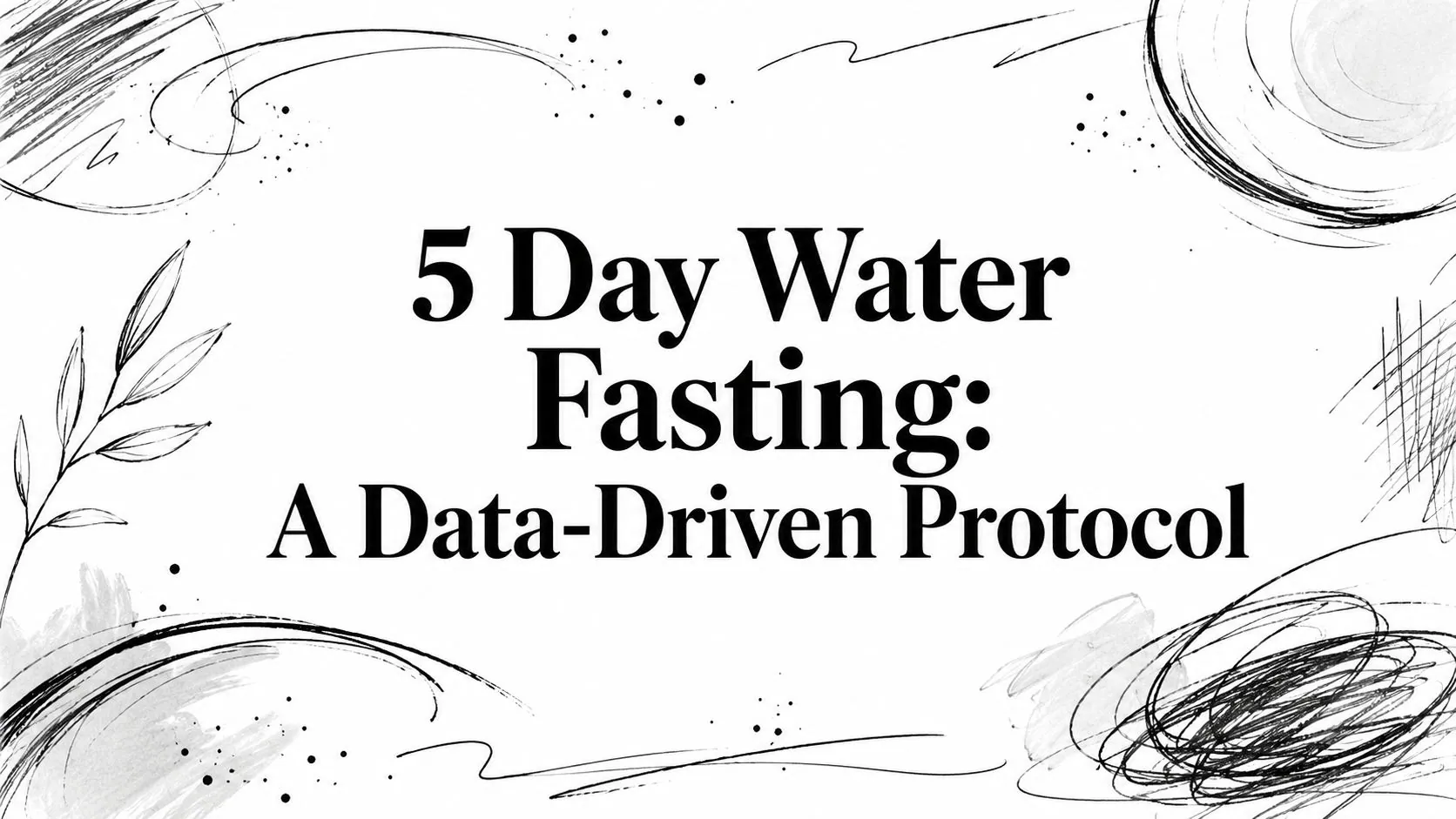 5 Day Water Fasting: A Data-Driven Protocol