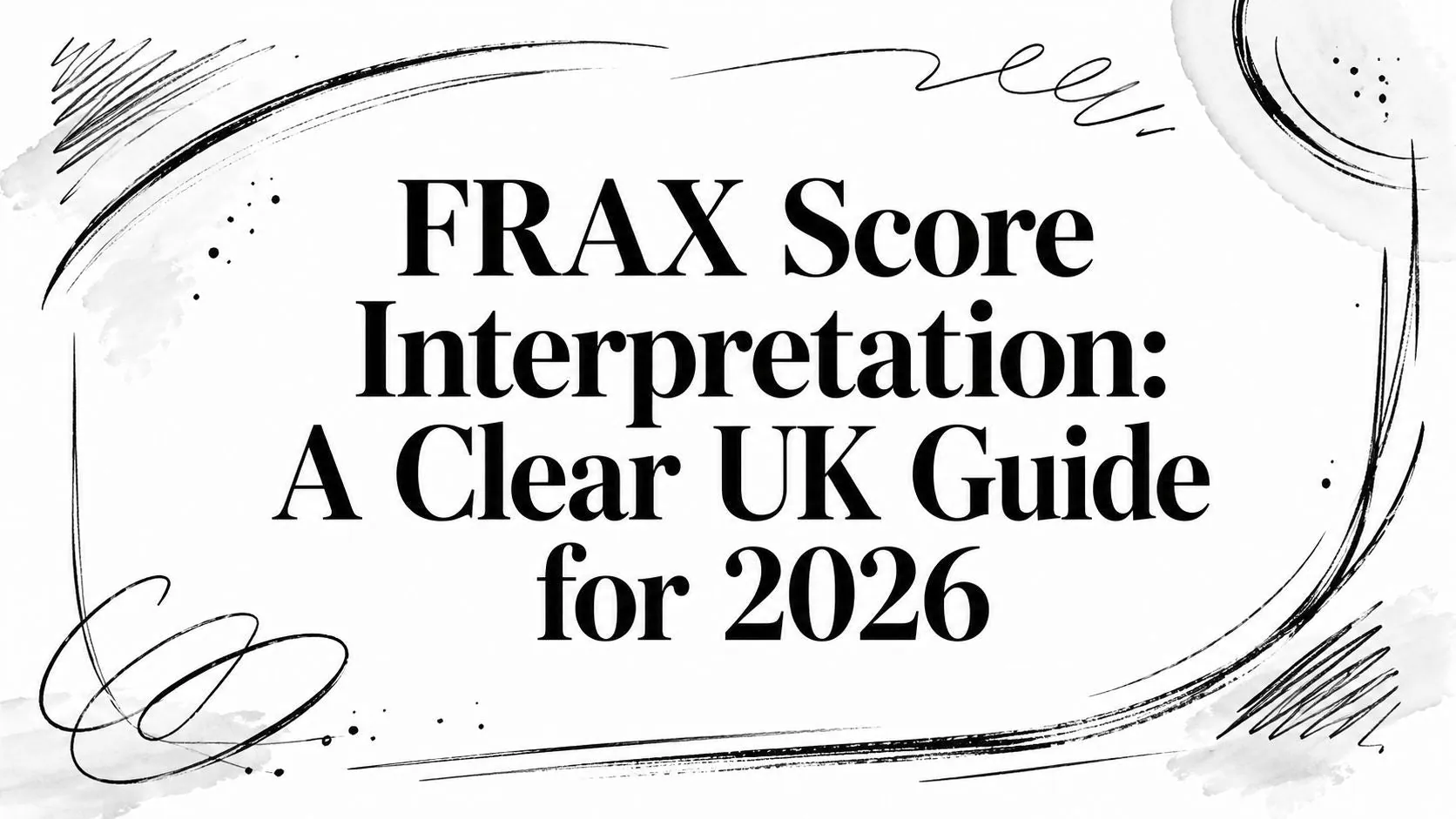 FRAX Score Interpretation: A Clear UK Guide for 2026