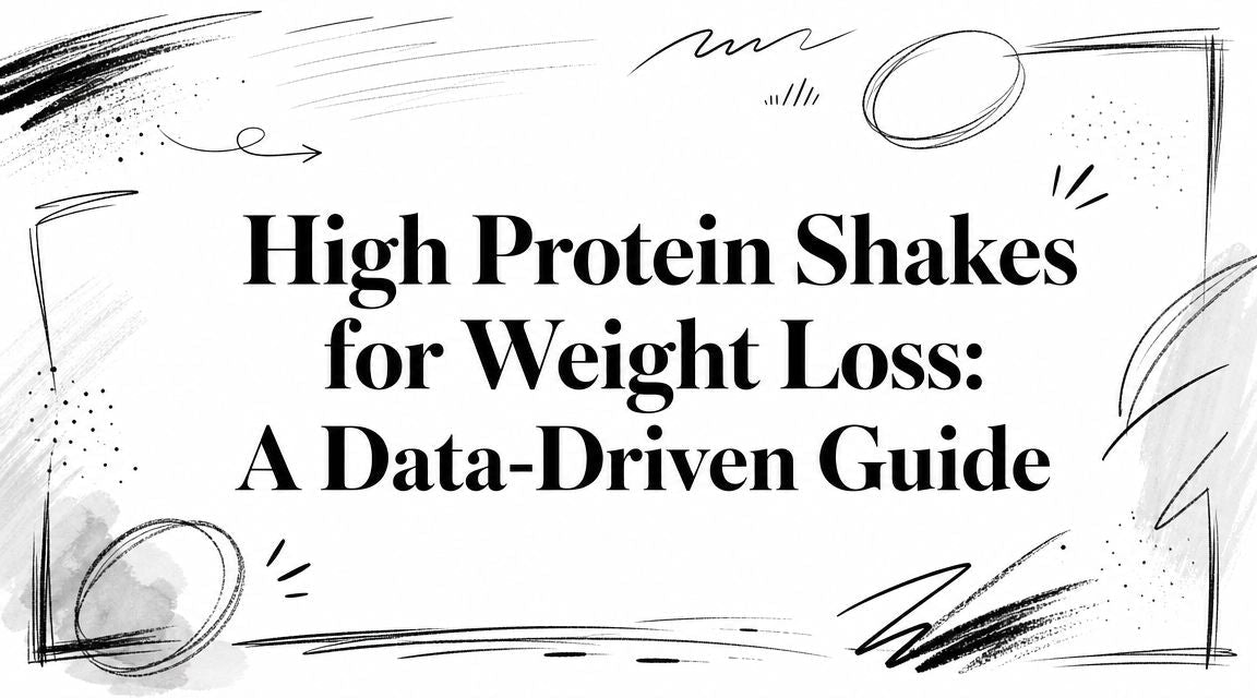 High Protein Shakes for Weight Loss: A Data-Driven Guide
