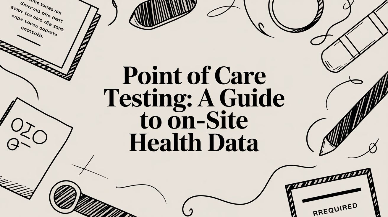 Point of Care Testing: A Guide to On-Site Health Data