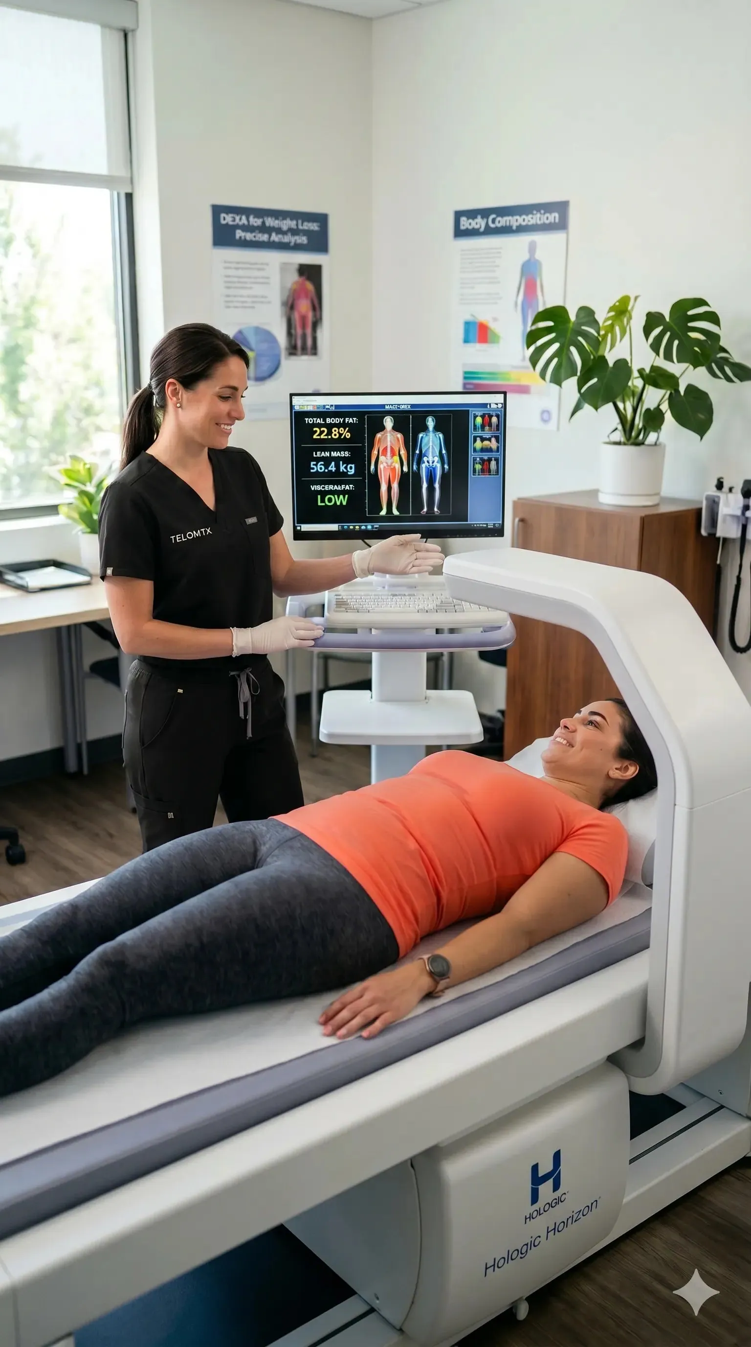 DEXA and RMR testing for longevity in women