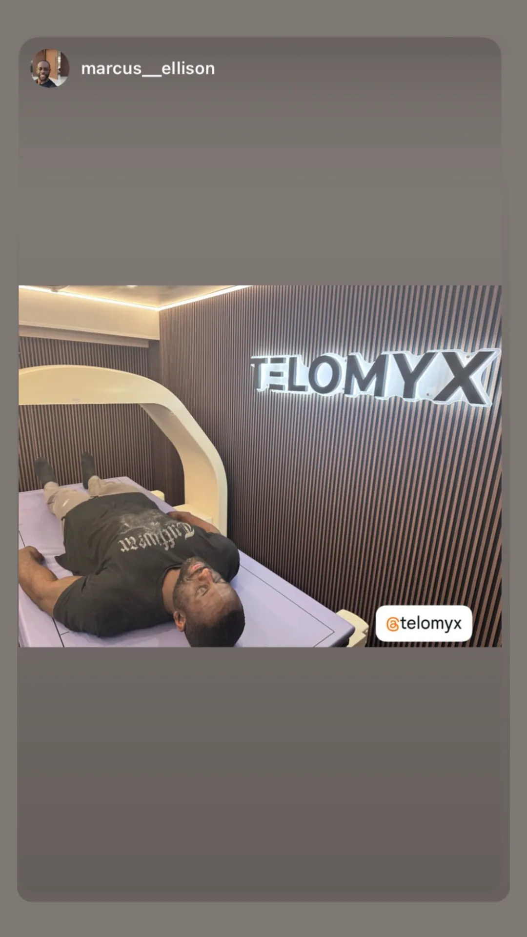 TELOMYX DEXA scan with Marcus Ellison