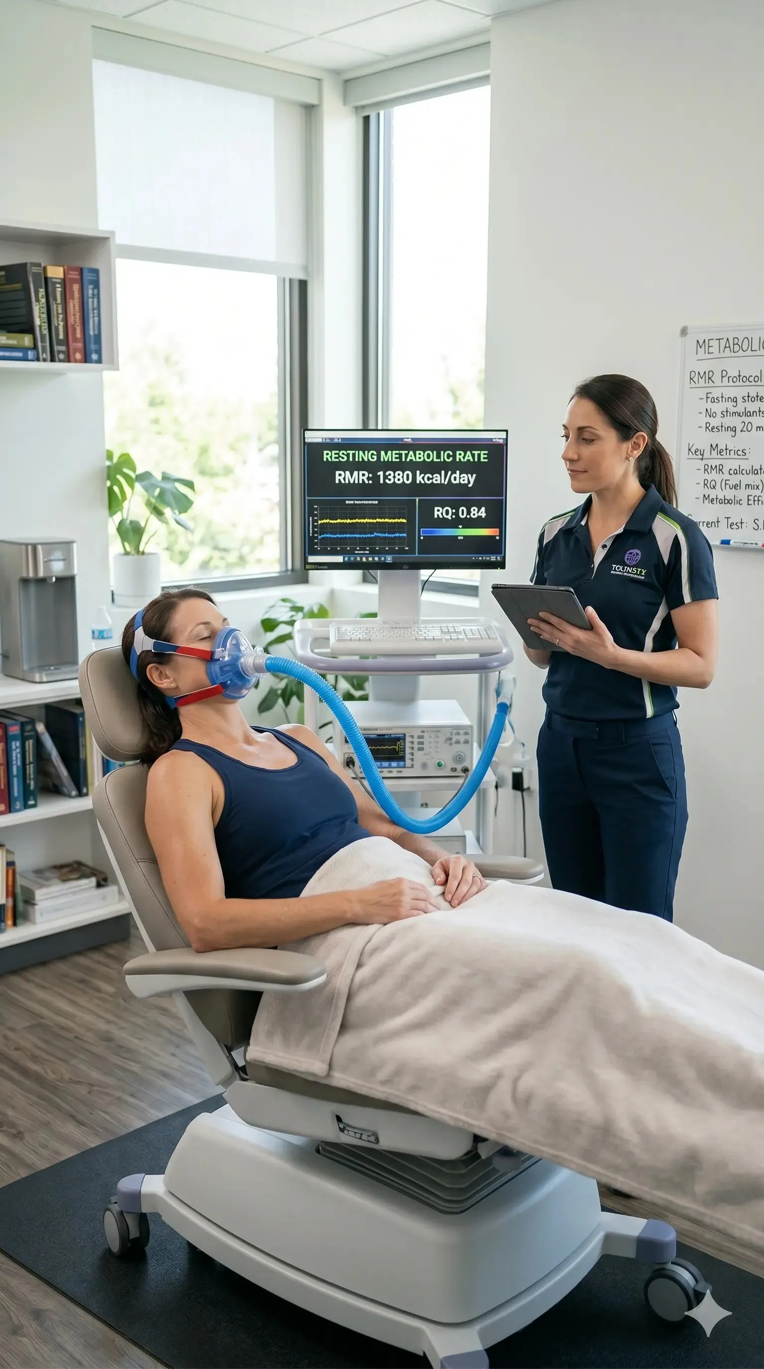 An RMR test for longevity in women.