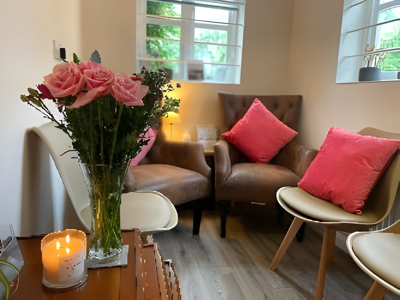 The reception area at Sandstone Dental Practice