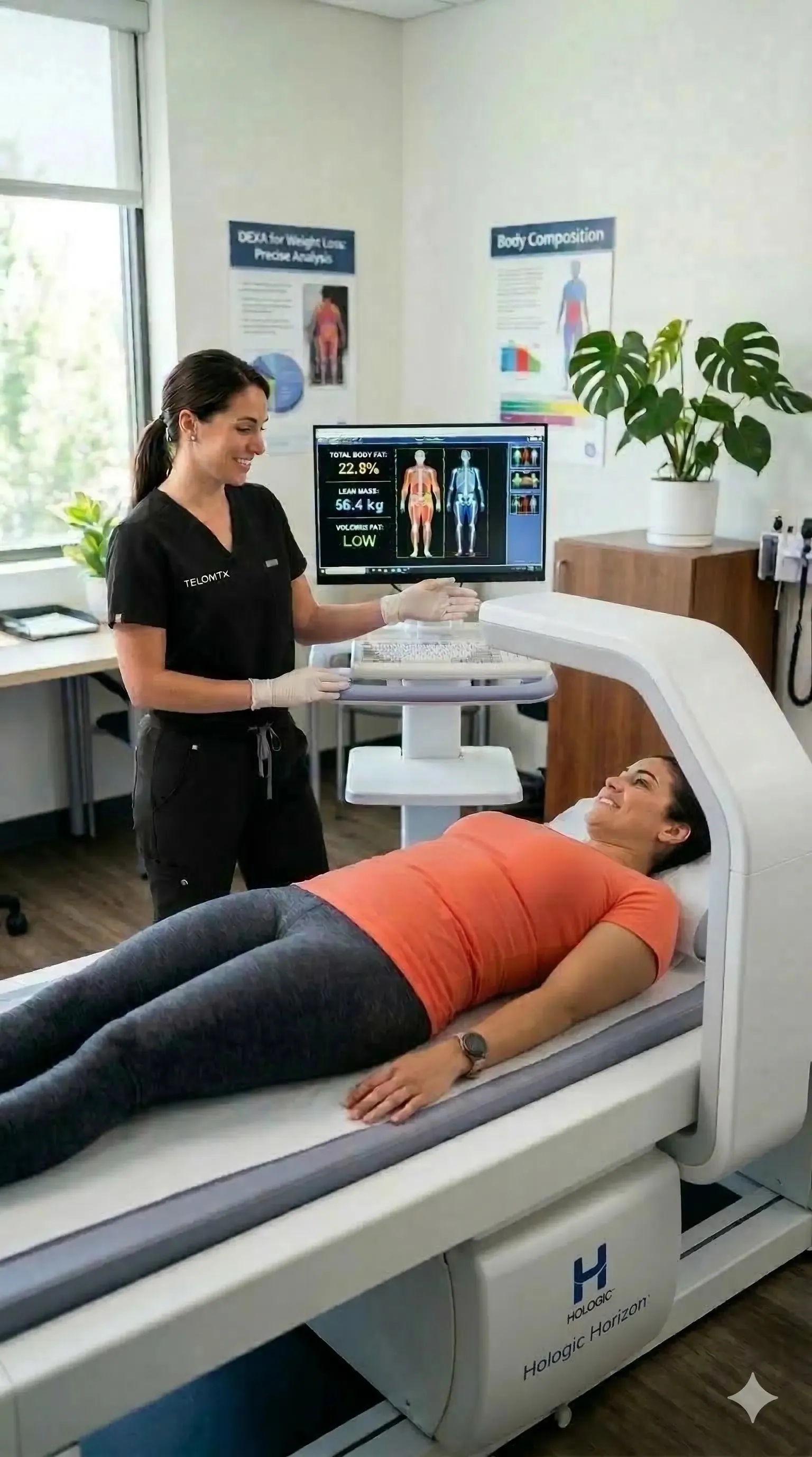 DEXA body composition scans for longevity in women