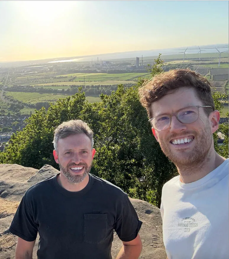 Dr Alex Trevatt and Adam Kirby, the Telomyx founders