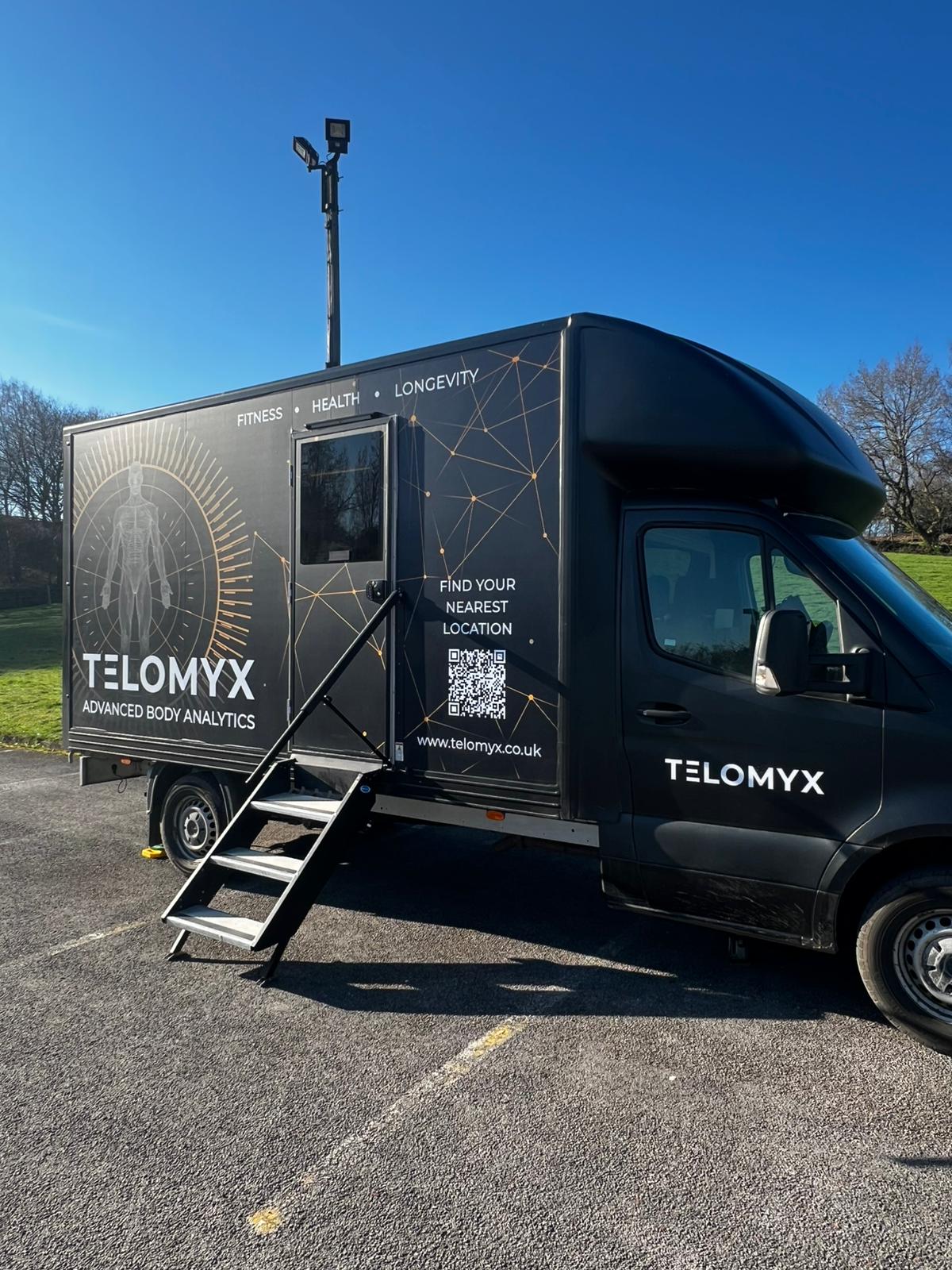 The TELOMYX mobile clinic van