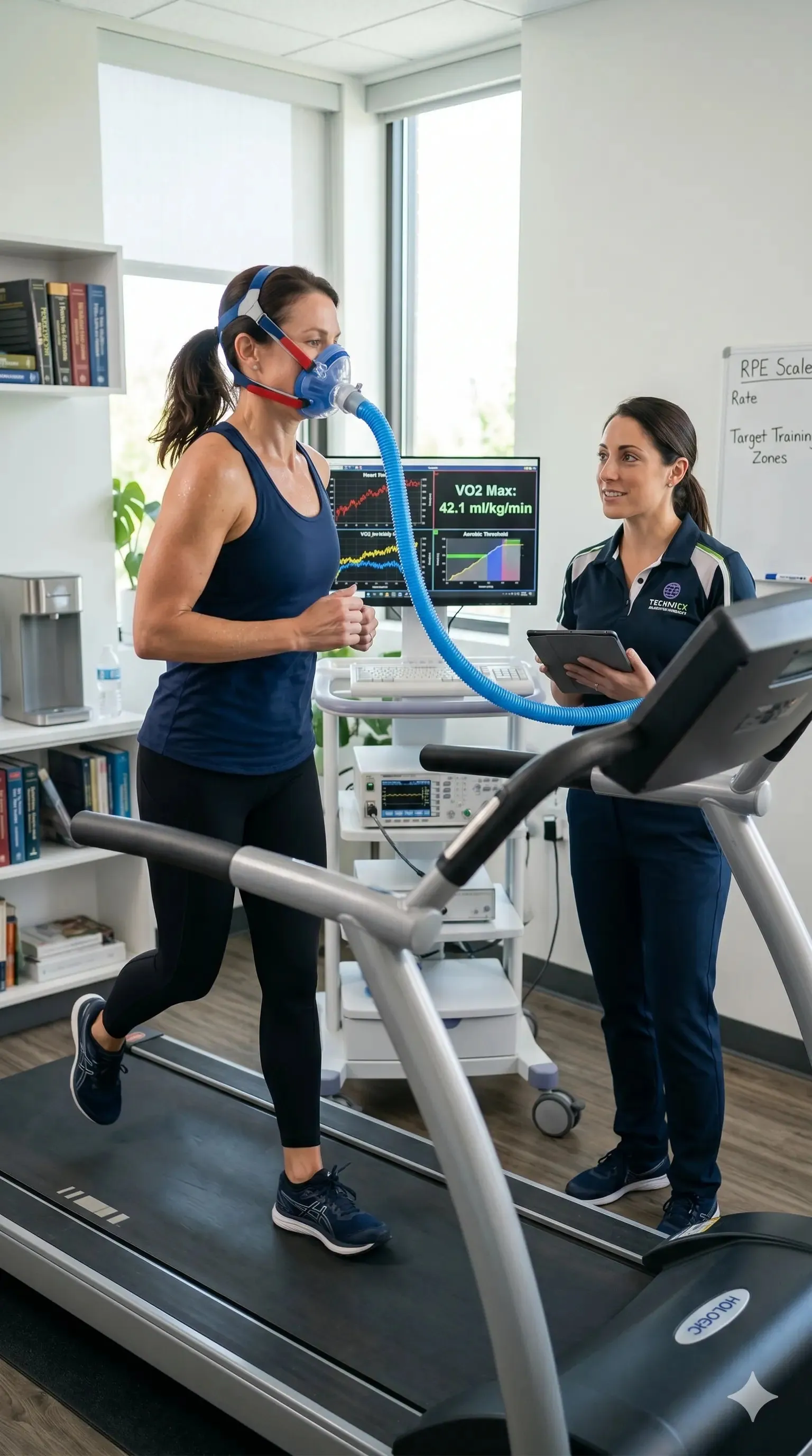VO2 Max testing for longevity in women